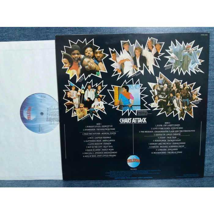 CHART ATTACK VARIOUS HITS LP