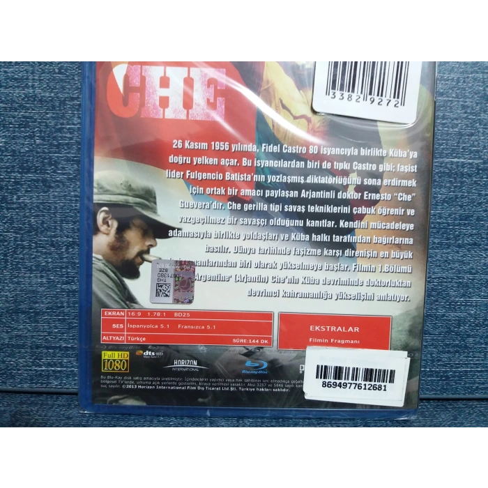 CHE ARJANTİN EL ARGENTINO FİLM BLURAY (SIFIR)