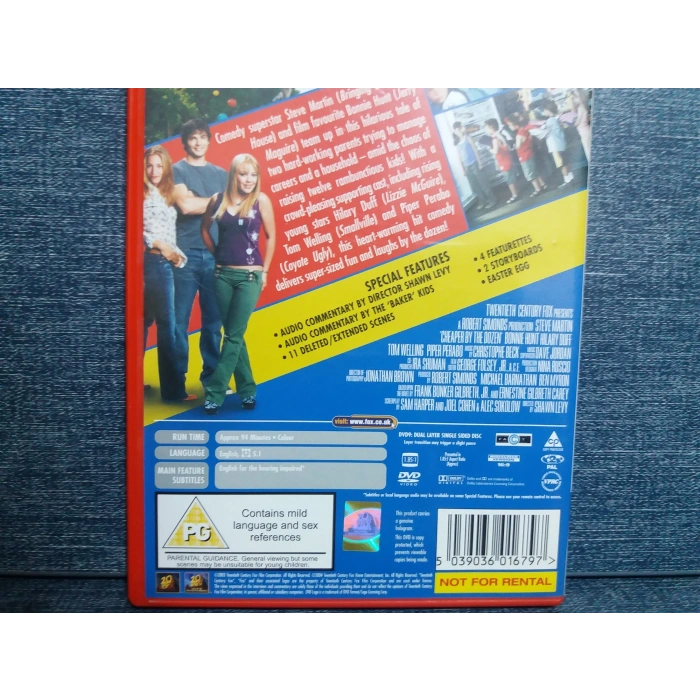 CHEAPER BY THE DOZEN DVD FİLM (İNGİLİZCE)