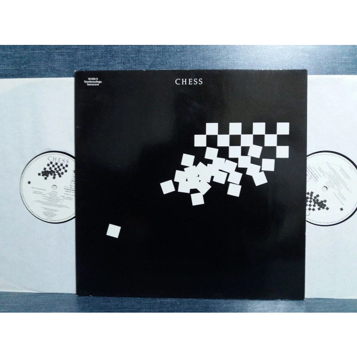 CHESS (ABBA) FILM MUSICAL LONDON SYM 2 LP
