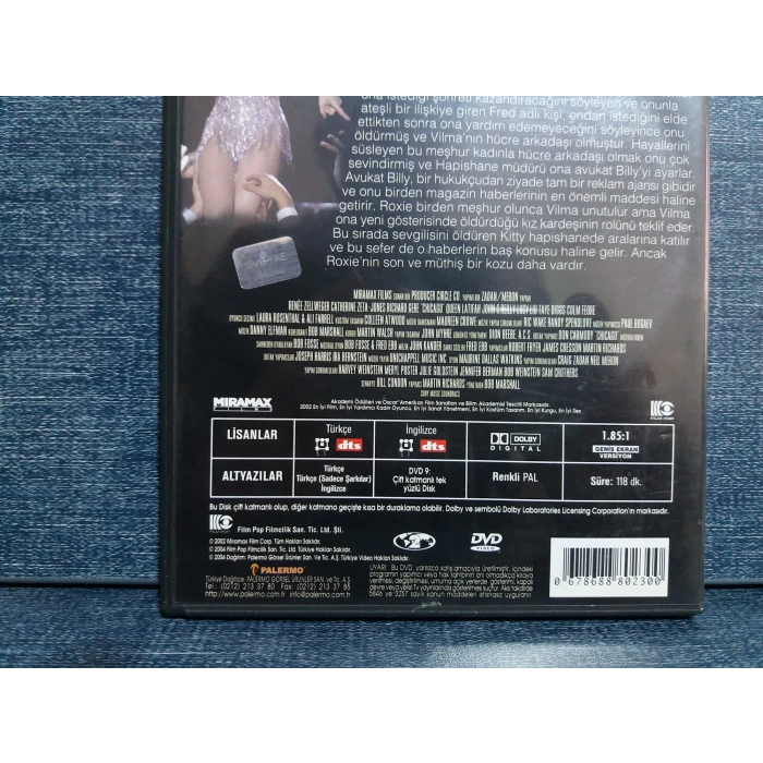 CHICAGO DVD FİLM
