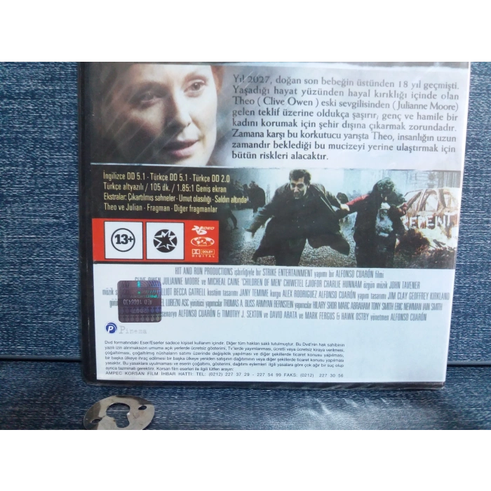 CHILDREN OF MEN SON UMUT  DVD FİLM