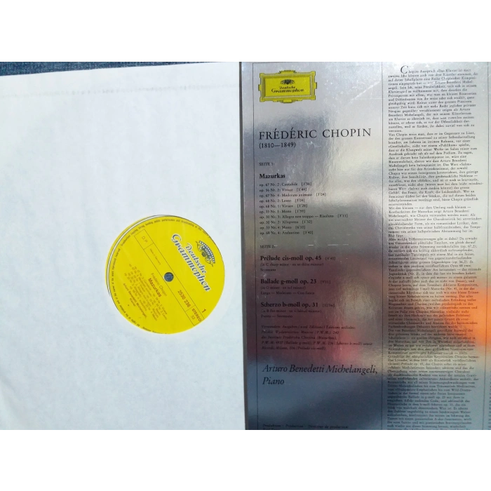 CHOPIN ARTURO BENEDETTI MICHELANGELI