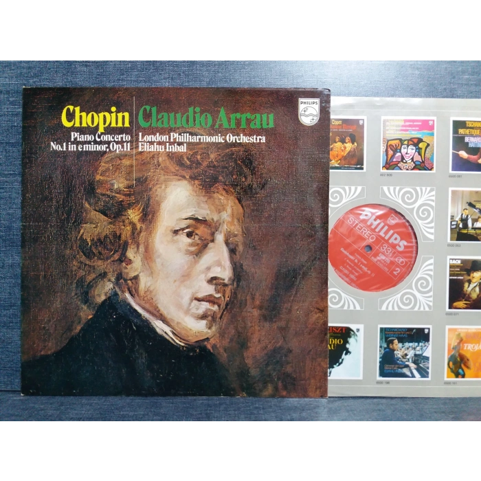 CHOPIN PIANO CONCERTO Nr.1 CLAUDIO ARRAU LP
