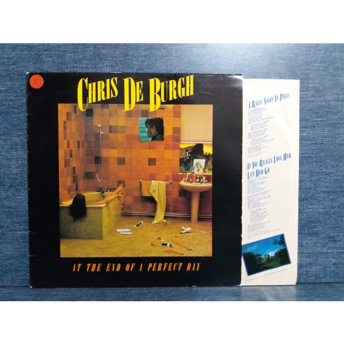 CHRIS DE BURGH AT THE END OF A PERFECT DAY MUSIC LP