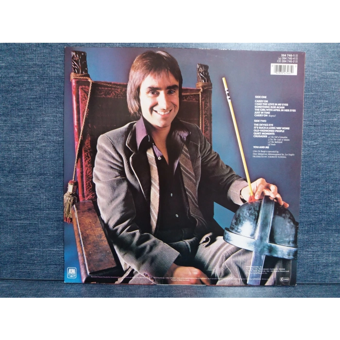 CHRIS DE BURGH CRUSADER MUSIC LP