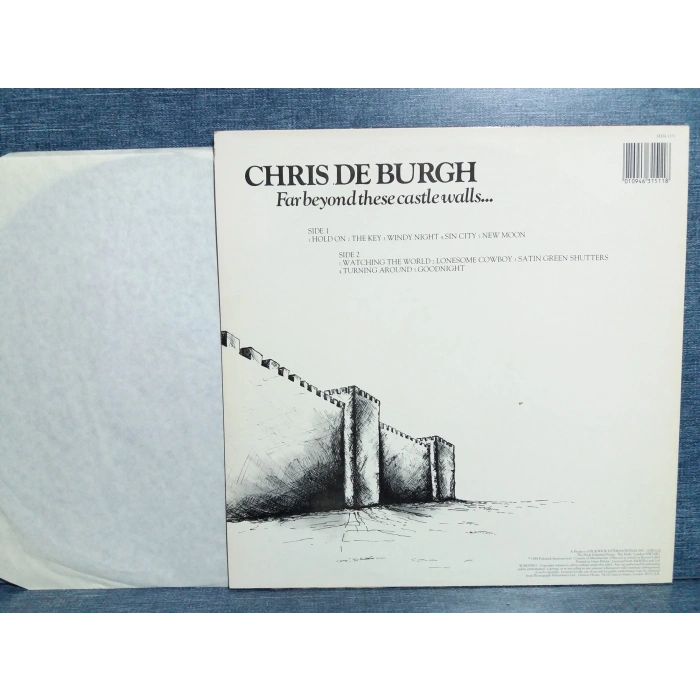 CHRIS DE BURGH FAR BEYIND THESE MUSIC LP ( İNGİLİZ )