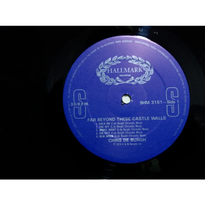 CHRIS DE BURGH FAR BEYIND THESE MUSIC LP ( İNGİLİZ )