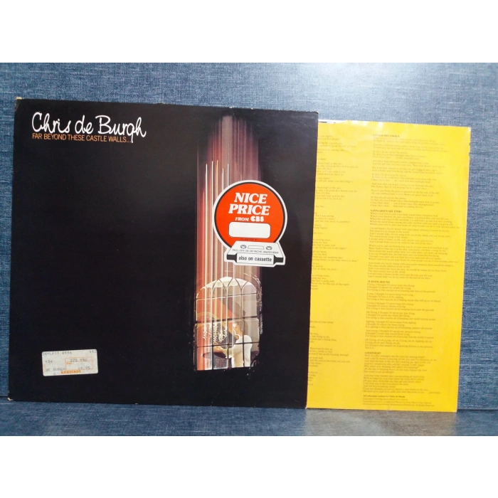 CHRIS DE BURGH FAR BEYOND THESE CASTLE MUSIC LP