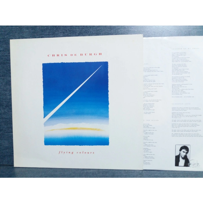 CHRIS DE BURGH FLYING COLOURS LP