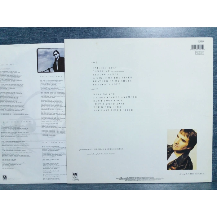 CHRIS DE BURGH FLYING COLOURS MUSIC LP