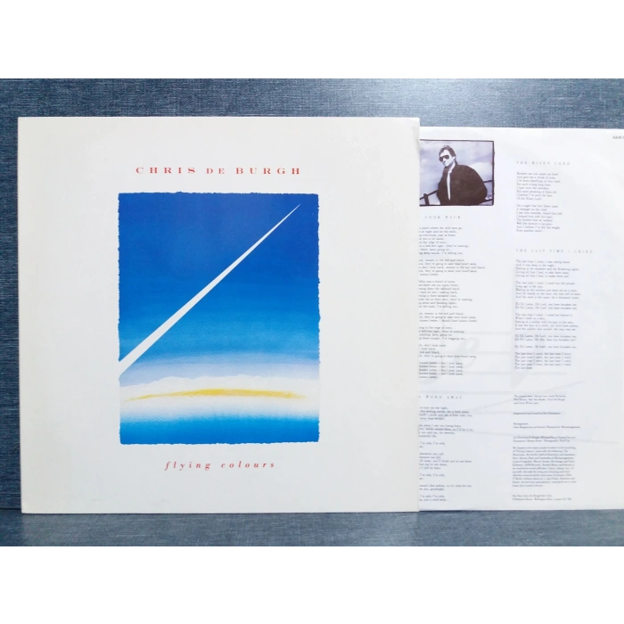 CHRIS DE BURGH FLYING COLOURS MUSIC LP