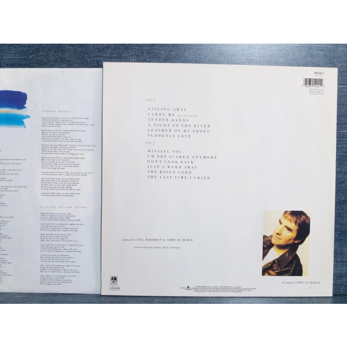 CHRIS DE BURGH FLYING COLOURS MUSIC LP