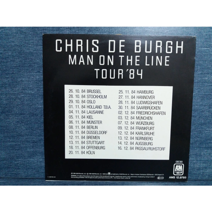 CHRIS DE BURGH I LOVE NIGHT MAXI LP