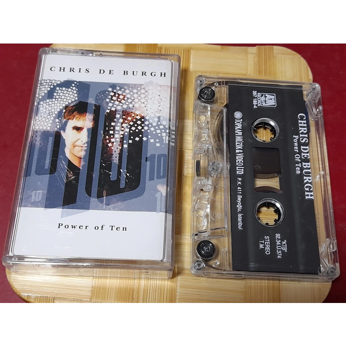 CHRIS DE BURGH POWER OF TEN MÜZİK KASET