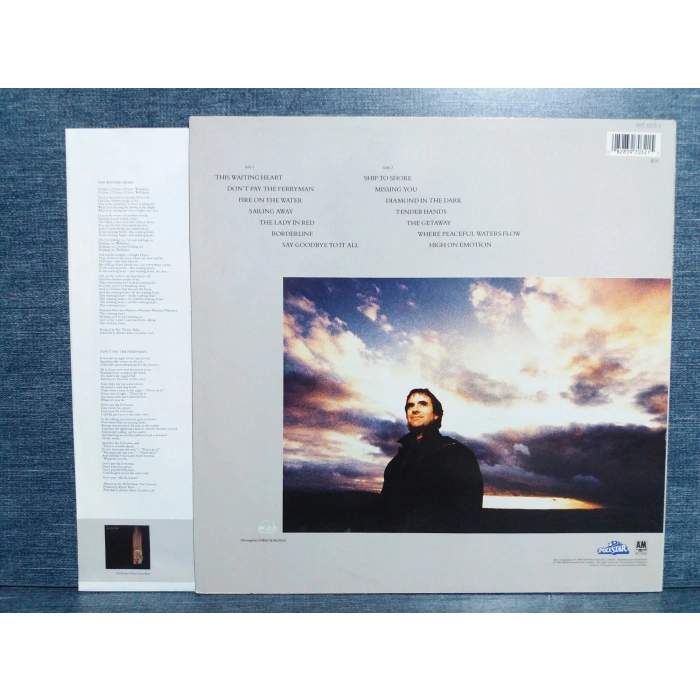 CHRIS DE BURGH  SPARK TO FLAME MUSIC LP