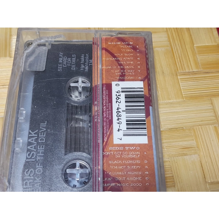 CHRIS ISAAK SPEAK OF THE DEVIL MÜZİK KASET