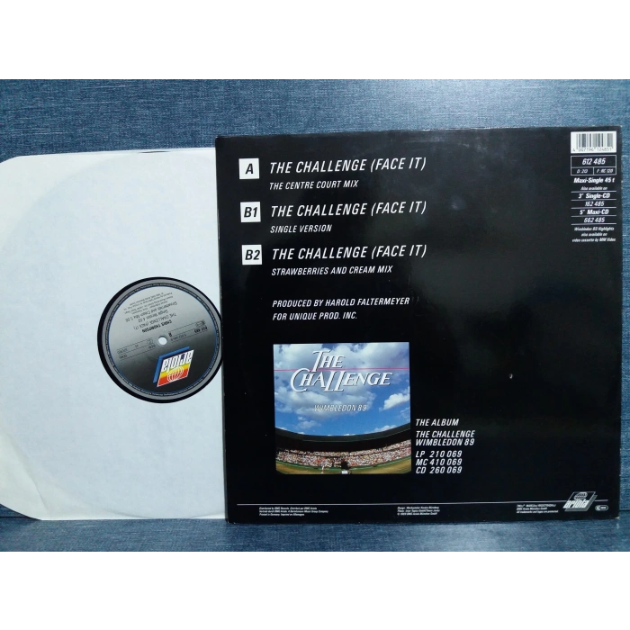 CHRIS THOMPSON WIMBLEDON 89 CHALLENGE FACE IT MAXI LP