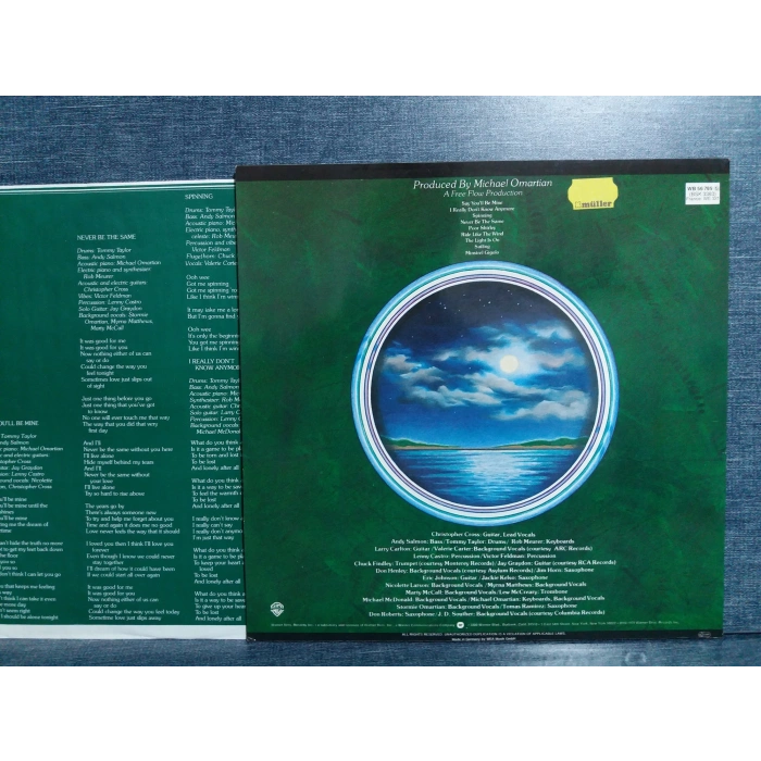 CHRISTOPHER CROSS MUSIC ALBUM LP