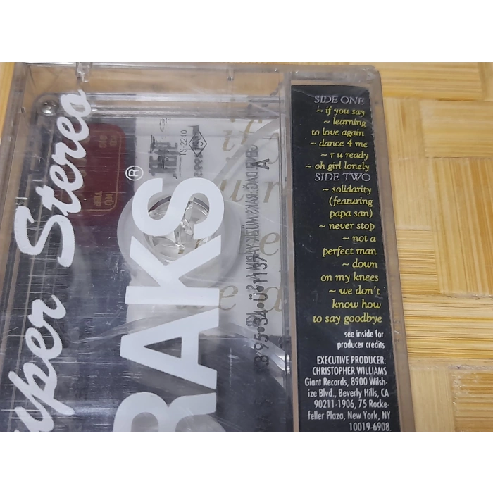 CHRISTOPHER WILLIAMS NOT A PERFECT MAN MÜZİK KASET