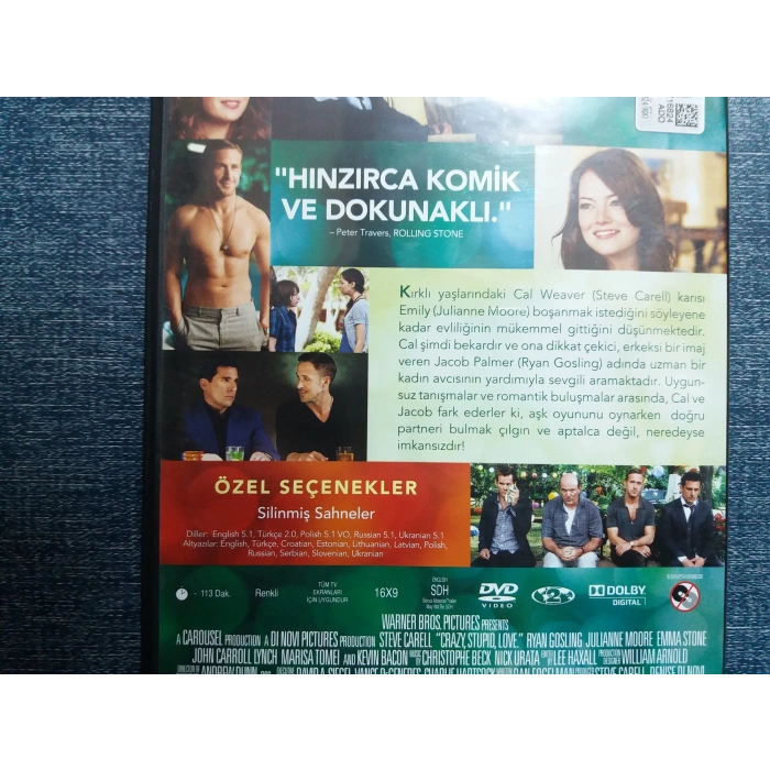 ÇILGIN APTAL AŞK DVD FİLM