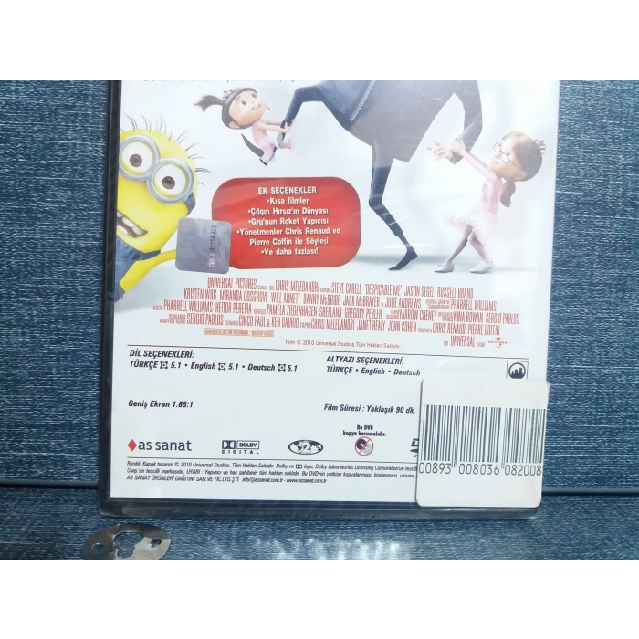 ÇILGIN HIRSIZ DVD FİLM (SIFIR)