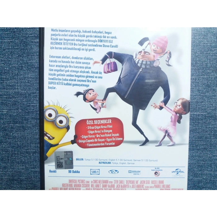 ÇILGIN HIRSIZ STEVE CARELL  DVD FİLM