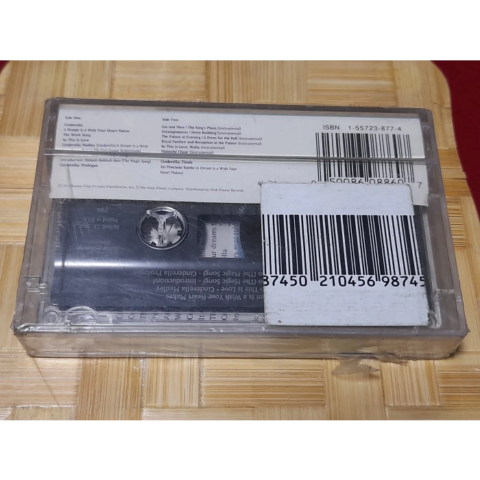 CINDERELLA SOUNDTRACK FILM  MÜZİK KASET