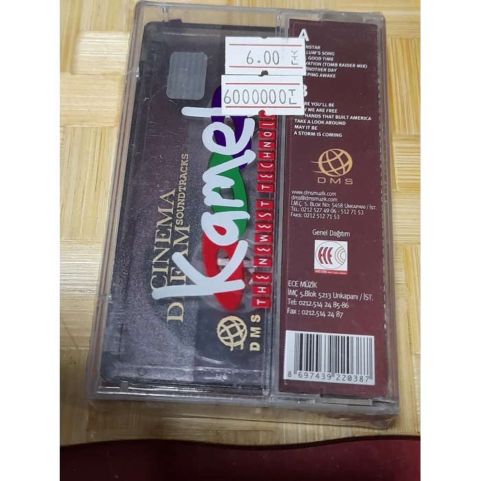 CINEMA DREAM SOUNDTRACK FILM MÜZİK KASET