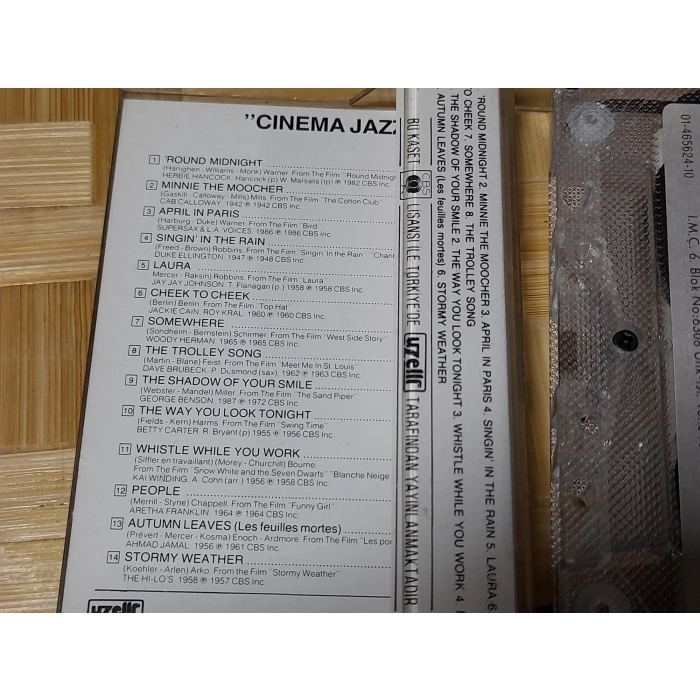 CINEMA JAZZ MÜZİK KASET