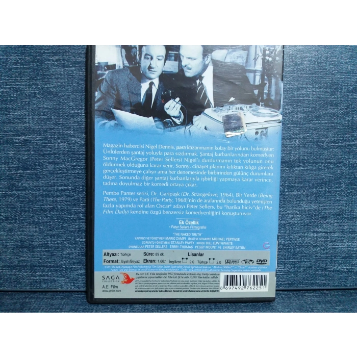 ÇIPLAK GERÇEK NAKED TRUTH  DVD FİLM