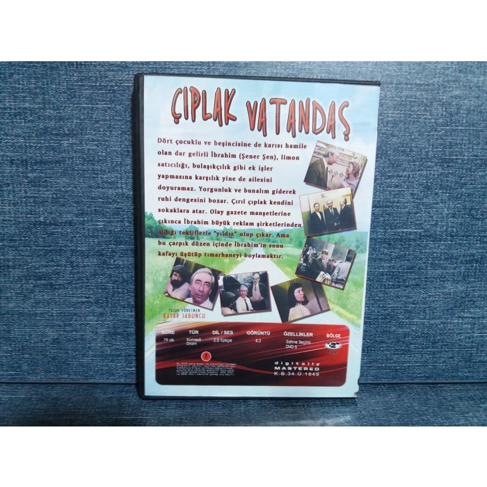 ÇIPLAK VATANDAŞ ŞENER ŞEN DVD FİLM