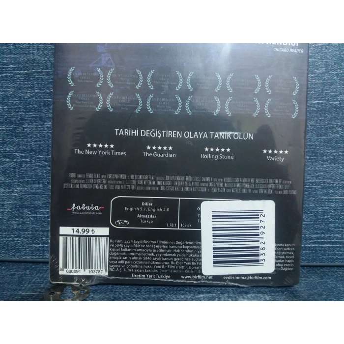 CITIZENFOUR DVD FİLM (SIFIR)