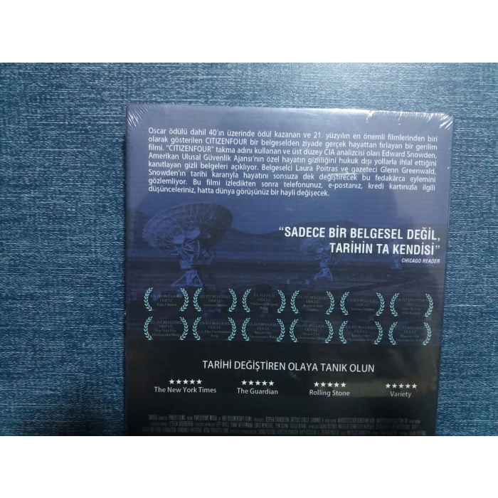 CITIZENFOUR DVD FİLM (SIFIR)