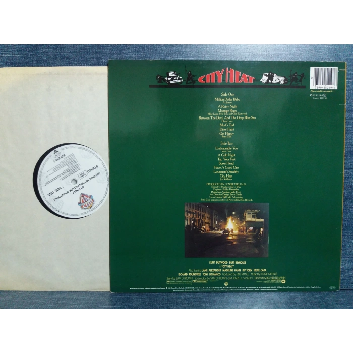 CITY HEAT SOUNDTRACK SOUNDTRACK FILM MUSIC LP