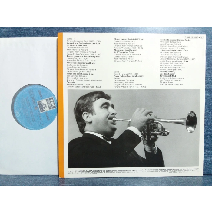 CLASSIC TROMPET SOLISTEN MURICE ANDRE LP
