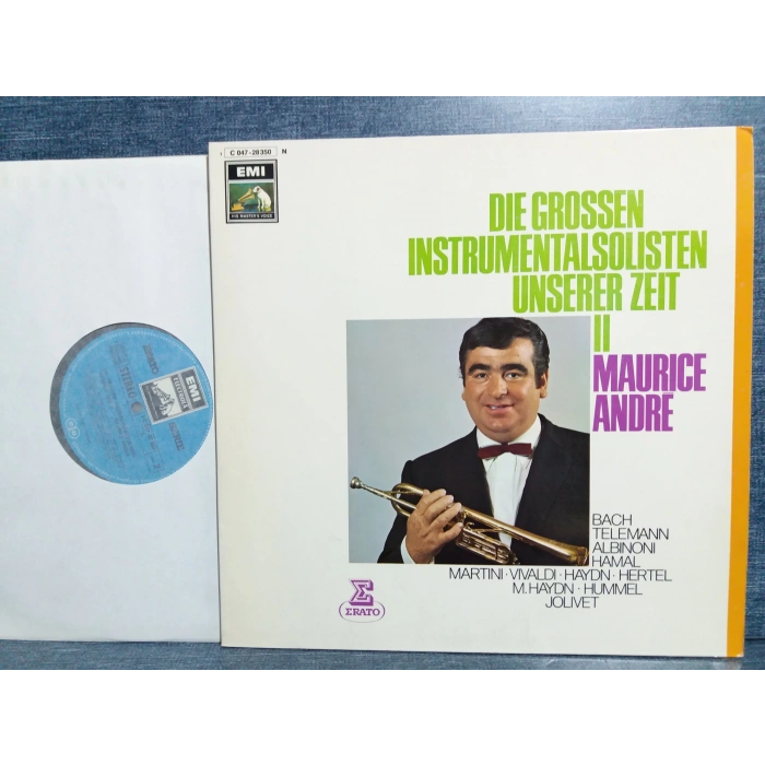 CLASSIC TROMPET SOLISTEN MURICE ANDRE LP