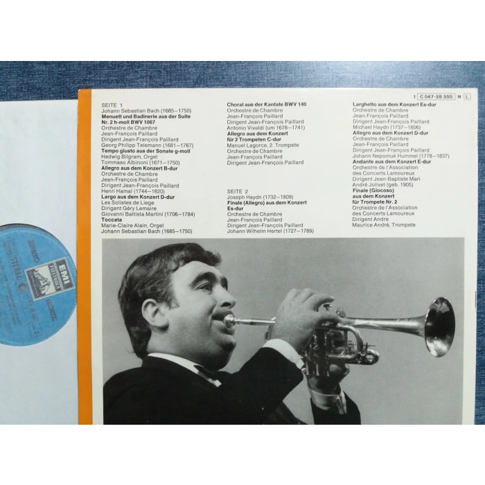 CLASSIC TROMPET SOLISTEN MURICE ANDRE LP