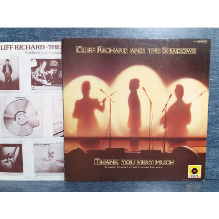 CLIFF RICHARDS AND THE SHADOWS CONCERT PALLADIUM MUSIC LP