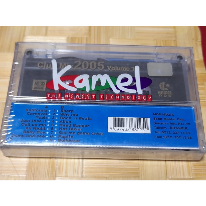 CLUB MIX 2005 VOL1 MÜZİK KASET