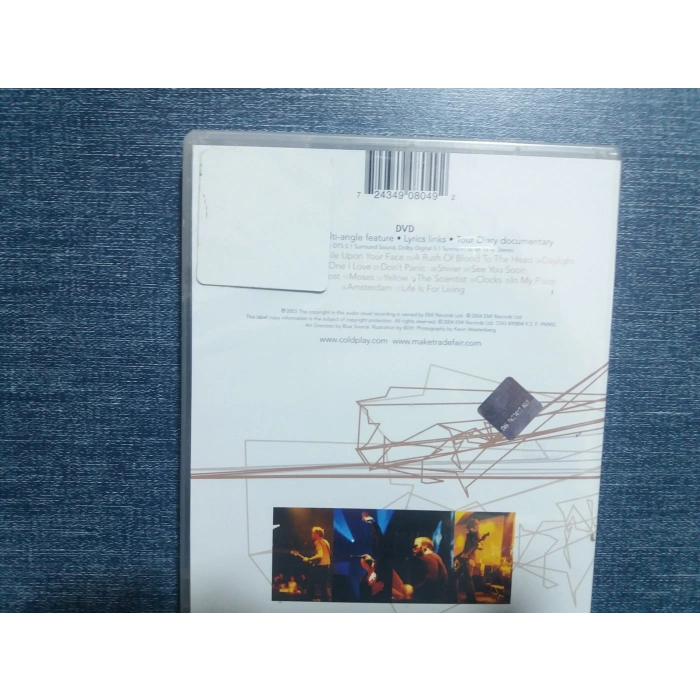 COLDPLAY LIVE 2003 DVD FİLM (SIFIR)