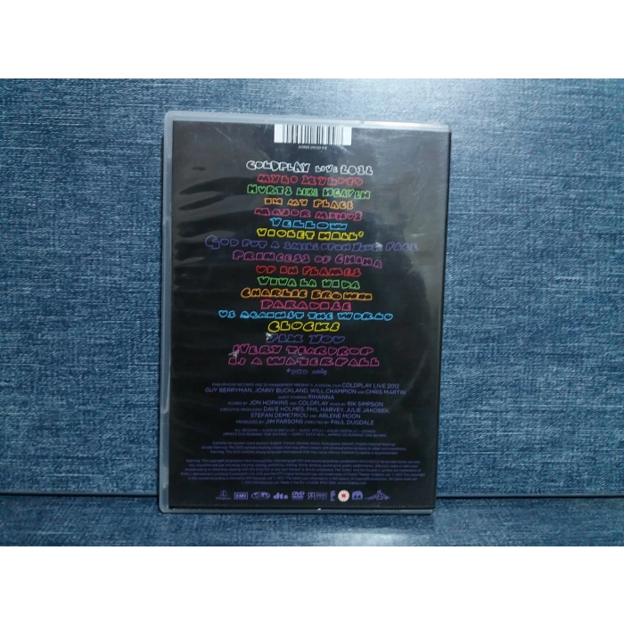 COLDPLAY LIVE 2012 KONSER DVD ( 2 DISK )