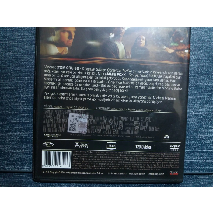 COLLATERAL DVD FİLM