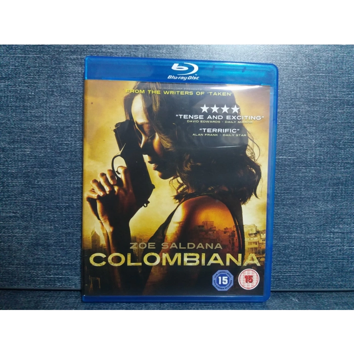 COLOMBIANA ZOE SALDANA FİLM BLURAY (İNGİLİZCE)