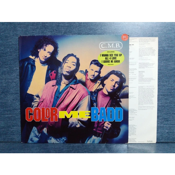 COLOR ME BADD I WANNA SEX YOU UP MUSIC LP
