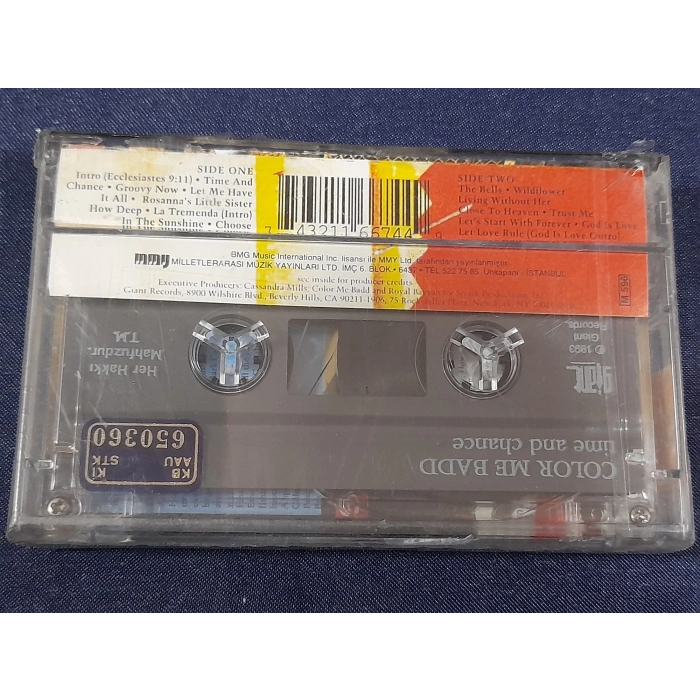 COLOR ME BADD TIME AND CHANCE MÜZİK KASET