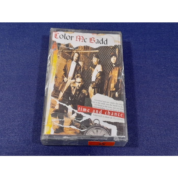 COLOR ME BADD TIME AND CHANCE MÜZİK KASET