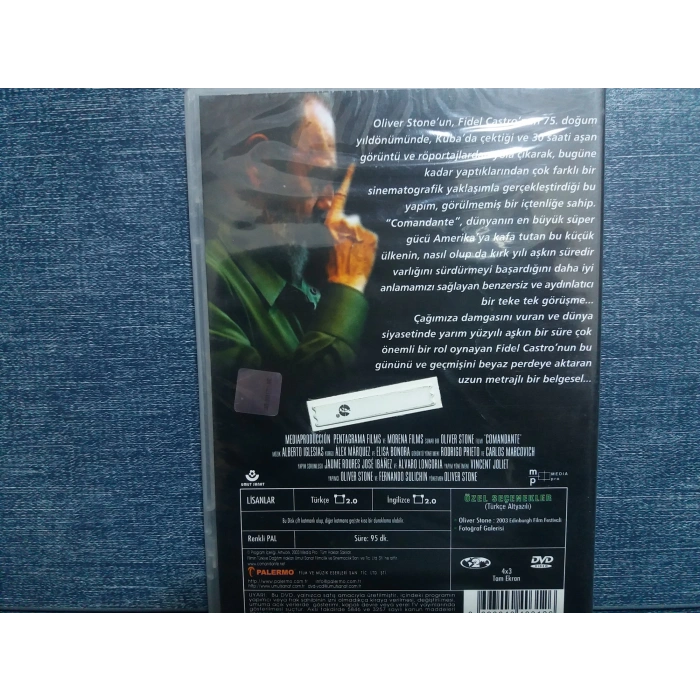 COMANDANTE DVD FİLM (SIFIR)
