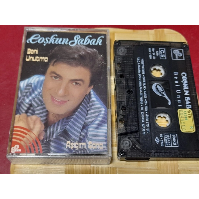 COŞKUN SABAH AŞIĞIM SANA MÜZİK KASET