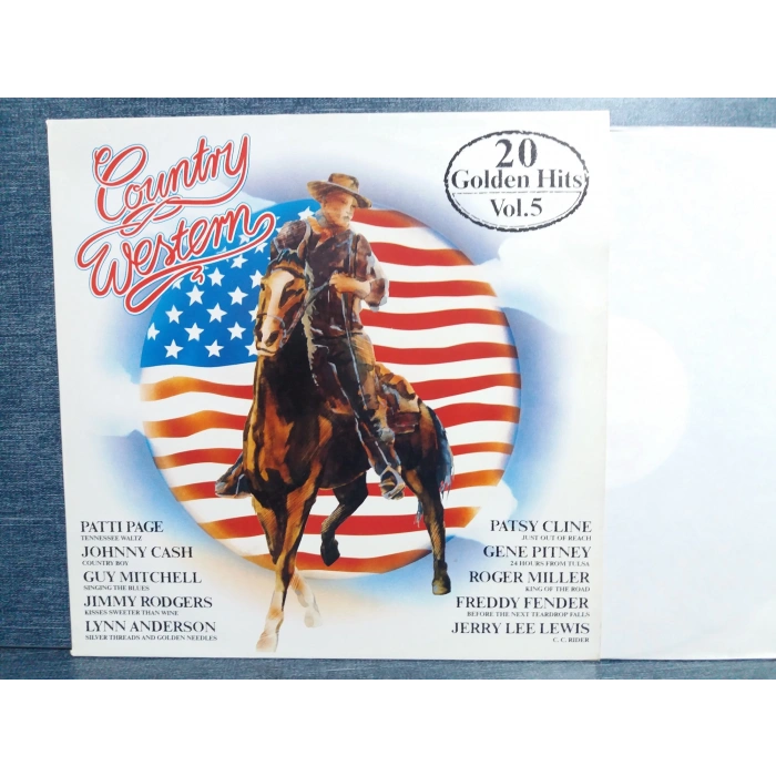 COUNTRY WESTERN 20 GOLDEN HITS MUSIC LP